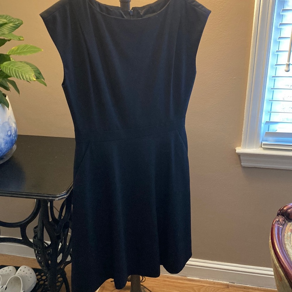 J Crew black dress